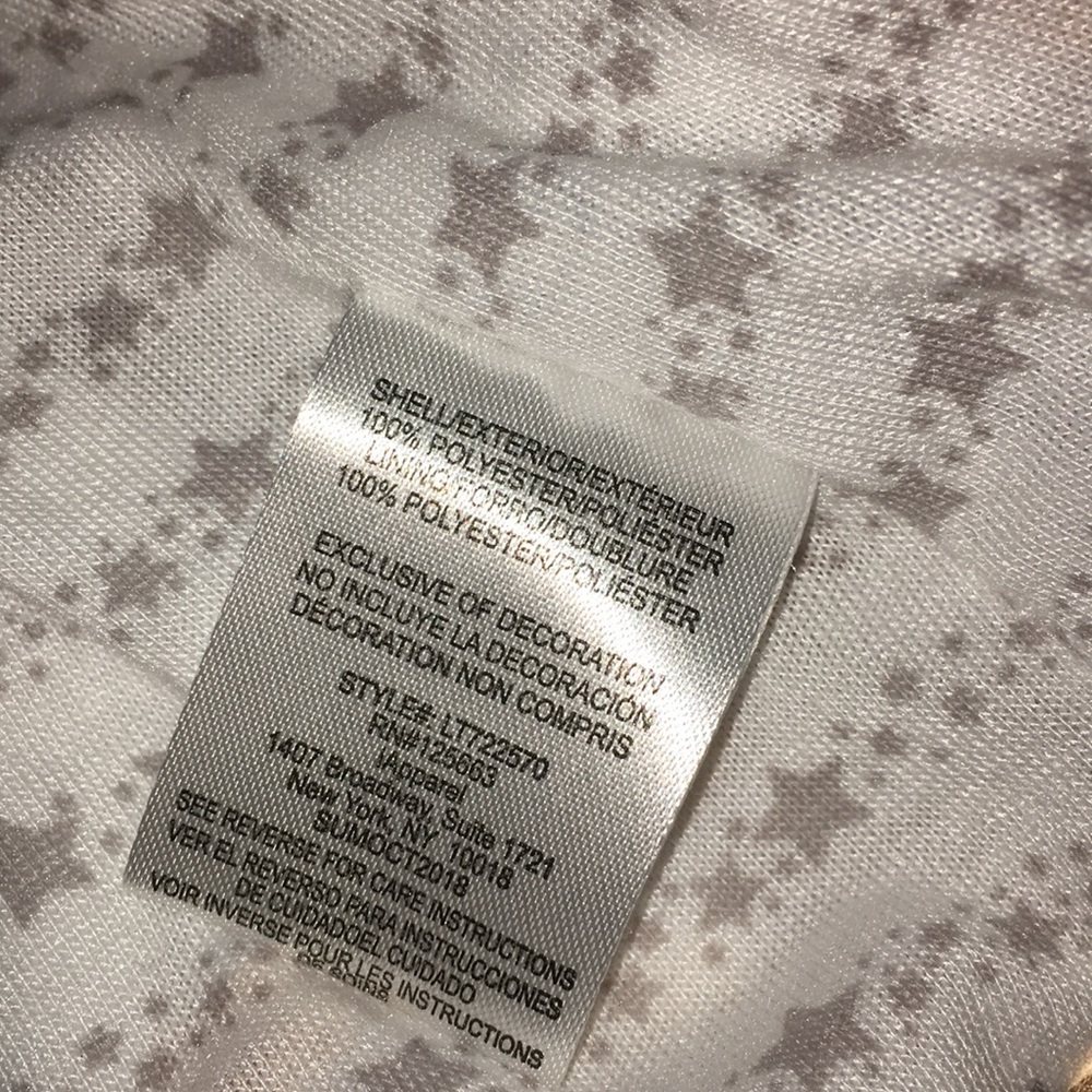 💖NWT Limited Too Rose Gold Metallic Raincoat - Picture 9 of 11